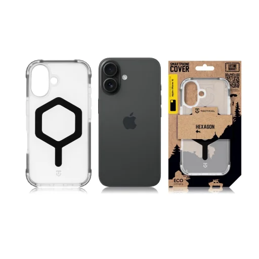 Tactical MagForce Hexagon tok Apple iPhone 16 T-Fekete - 6