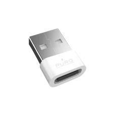 Puro USB-C - USB-A Adapter - Fehér