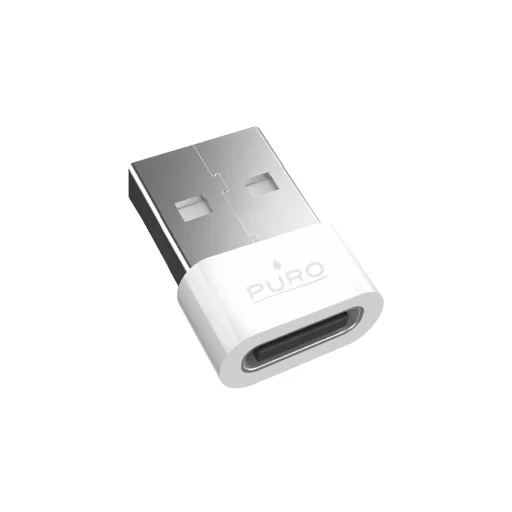 Puro USB-C - USB-A Adapter - Fehér - 1