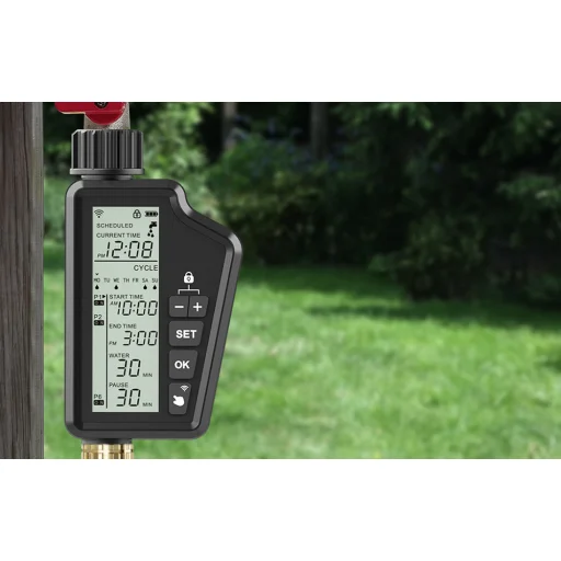 Avatto SWT60-EU intelligens Wi-Fi öntözésvezérlő LCD képernyővel - 5
