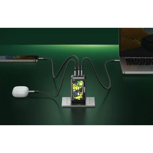 UGREEN Genshin 65W 3-Port GaN töltő USB 2x USB-C - 8