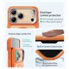 iPhone 17 Pro Frosted Orange ESR Classic Hybrid HaloLock Kickstand tok thumbnail