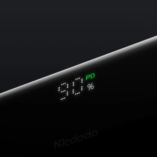 Power Bank FreeKit Series (MC-7760) beépített kábellel és USB-C csatlakozóval 5000mAh, 22.5W - Fekete Mcdodo - 6