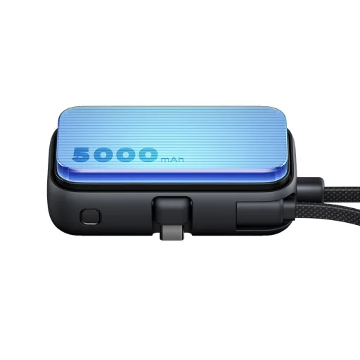 Power Bank FreeKit Series (MC-7760) beépített kábellel és USB-C csatlakozóval 5000mAh, 22.5W - Fekete Mcdodo - 4