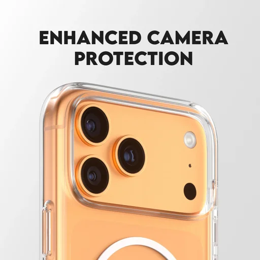  iPhone 17 Pro Max PanzerGlass® - CARE Feature Kickstand MagSafe - Átlátszó tok - 5