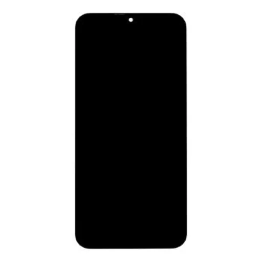 LCD kijelző + Érintőegység + Előlapi keret Samsung A245 Galaxy A24 Fekete (TFT) üvegfólia - 1