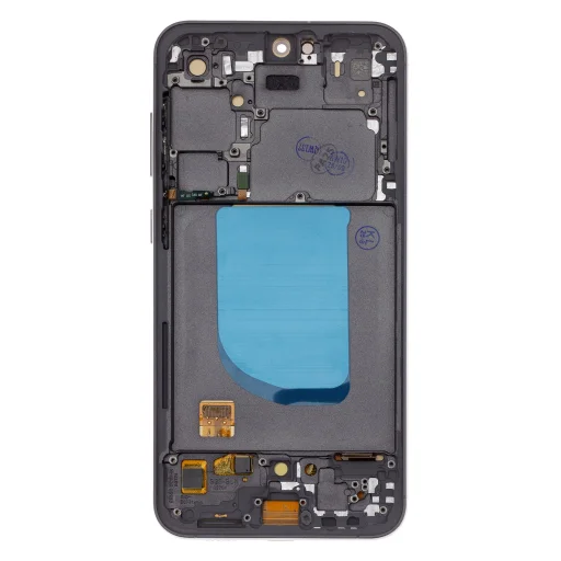 LCD kijelző + Érintőegység + Előlapi borítás Samsung S711 Galaxy S23 FE Grafit, - 2