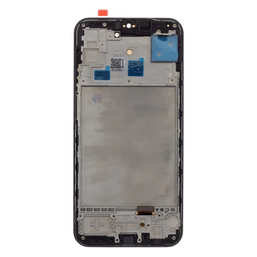 LCD kijelző + Érintőegység + Előlap Samsung M155 Galaxy M15 5G Fekete - 2