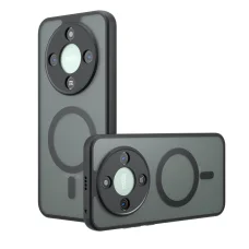 Honor Magic8 Lite Frosted Black Techsuit - PureFrost MagSafe tok