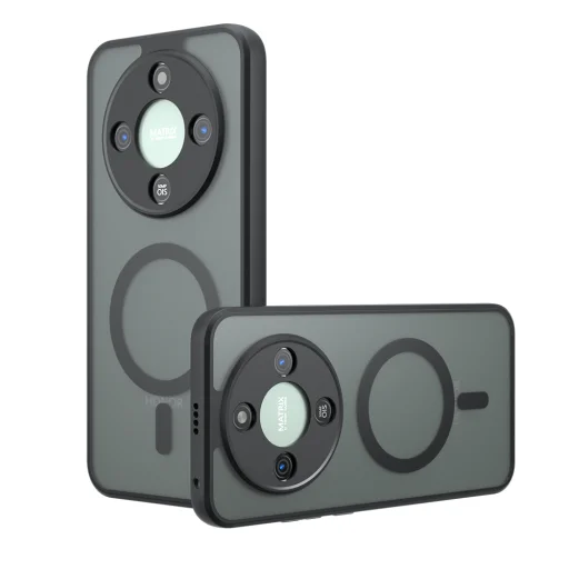 Honor Magic8 Lite Frosted Black Techsuit - PureFrost MagSafe tok - 1