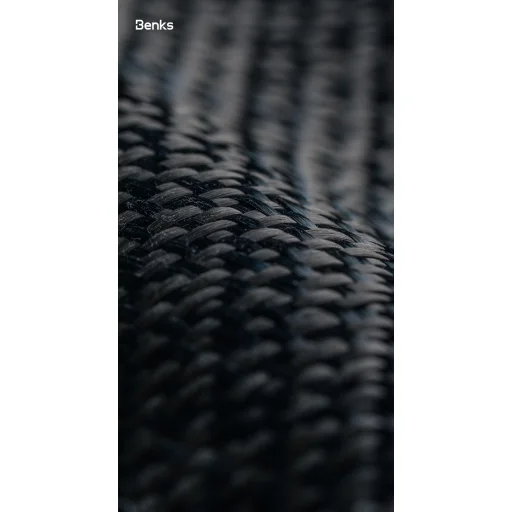 Benks Mágneses Armor Air Armor Rácsos Kevlar Tok Fémkeret 600D (B067) Iphone 17 fekete tok - 7