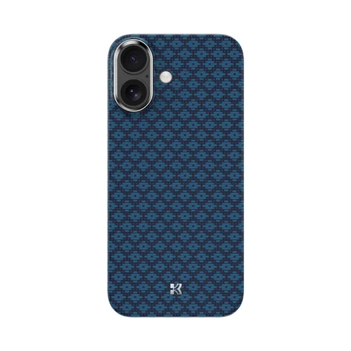 Benks Magnetic Armor Air Armor Grid Kevlar tok Fémkeret 600D (0067) iPhone 17-hez kék - 1