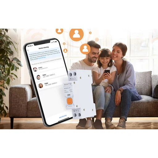 Avatto WCB16 WiFi intelligens biztosíték - 6