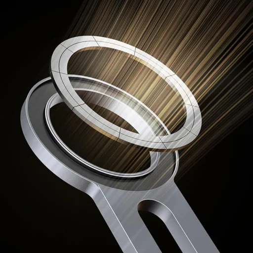 Mobile Phone Magnetic Stand Mcdodo TB-6210 Alumínium ötvözet Szürke - 5