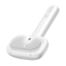 Rojeco szőrápoló kefe gőzfunkcióval (fehér)