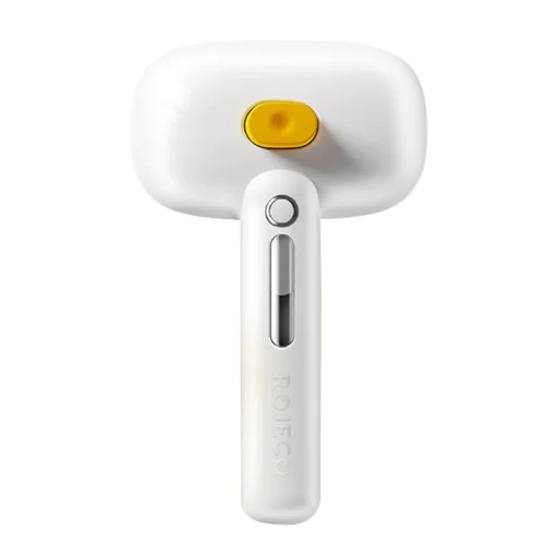 Rojeco szőrápoló kefe gőzfunkcióval (fehér) - 2