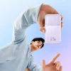 Baseus Comet Series powerbank kijelzővel 20000mAh 22.5W - lila + USB-A / USB-C kábel - 9