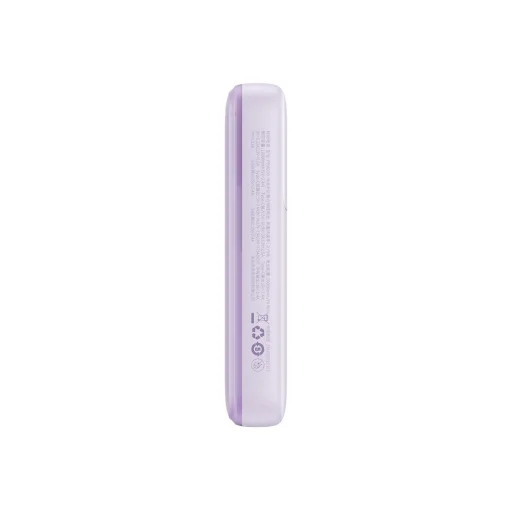 Baseus Comet Series powerbank kijelzővel 20000mAh 22.5W - lila + USB-A / USB-C kábel - 4