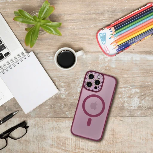 Samsung Galaxy A07 tok VARIETE MAG COVER tok MagSafe kompatibilis lila - 6