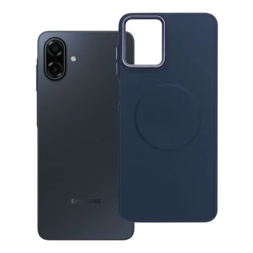Puzdro na Samsung Galaxy A07 FRAME MAG COVER, kompatibilné s MagSafe, tmavomodré - 5
