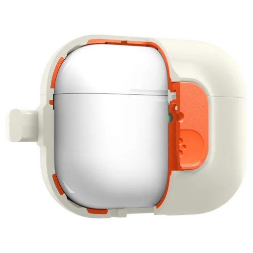 Apple AirPods Pro 3 Spigen Nano Pop Narancssárga Bézs tok - 7