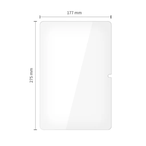 Xiaomi Redmi Pad Pro 12.1 / Redmi Pad 2 Pro / Poco Pad M1 üvegfólia Tech-Protect Glass Fit+ 2-csomag áttetsző - 2