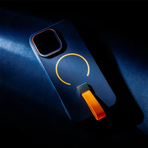 iPhone 17 Pro Max sötétkék tok - 8