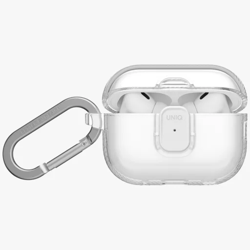 AirPods Pro 3 UNIQ Glase Pro Lock Case átlátszó tok - 2