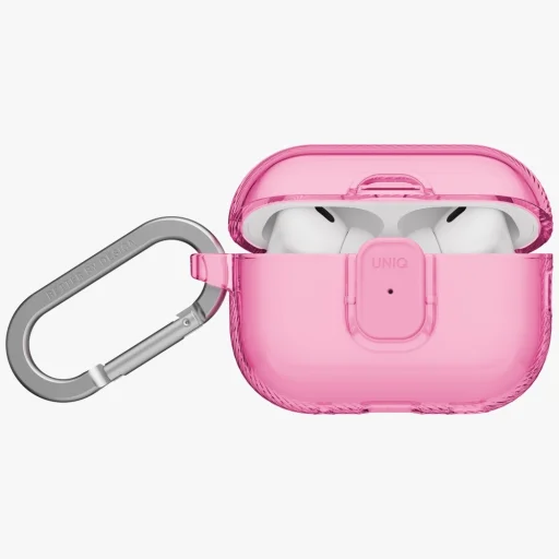AirPods Pro 3 UNIQ Glase Pro Lock rózsaszín tok - 2