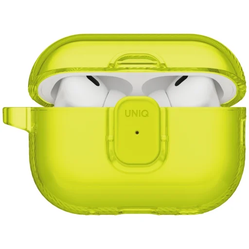 AirPods Pro 3 UNIQ Glase Pro Lock Case sárga tok - 3