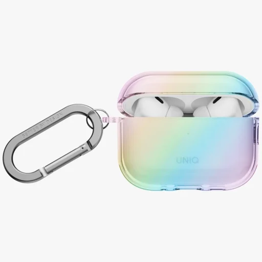 AirPods Pro 3 UNIQ Iridescia tok holo kvarc - 2