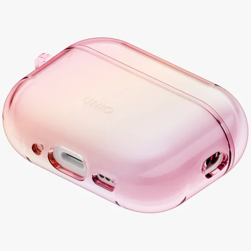 AirPods Pro 3 UNIQ Iridescia Hang Case rózsaszín prizma tok - 3