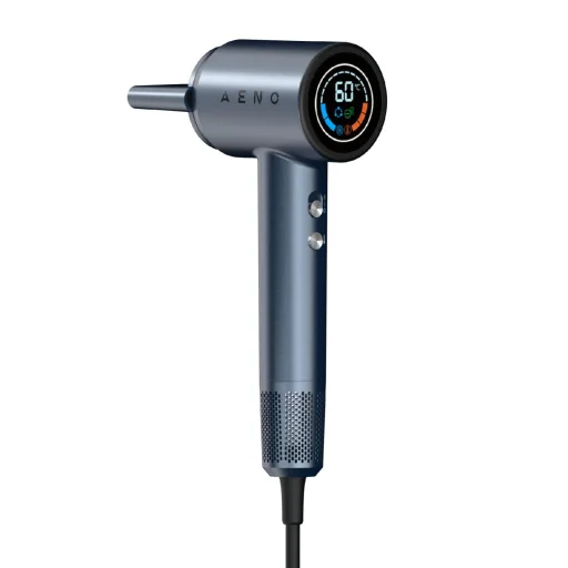 AENO AHD0003 HD3 hajszárító, 1500 W, 5 fűtési fokozat, ionizátor, kefe nélküli motor, LED kijelző, 570 gramm - 3