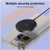 iPhone-hoz Yesido DS21 Vezeték nélküli Töltőállomás, Gyors Töltés, N52 Mágnesek, Erős Tapadás, 15W, Type-C - Fekete thumbnail