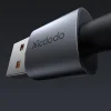 Mcdodo - USB-A to Lightning Átlátszó Kábel Töltőfénnyel, 1.2m - Fekete (CA-6910) Adatkábellel thumbnail