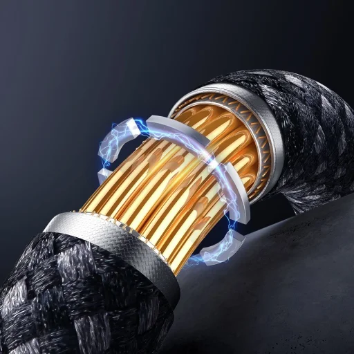 USB-C to USB-C 60W Gyors töltés 1,2m Fekete Mcdodo Data Cable Self-Winding Series (CA-2000) - 7