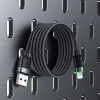 Mcdodo USB-A - Lightning 3A 1.2m Fekete Data Cable Self-Winding Series (CA-6000) thumbnail