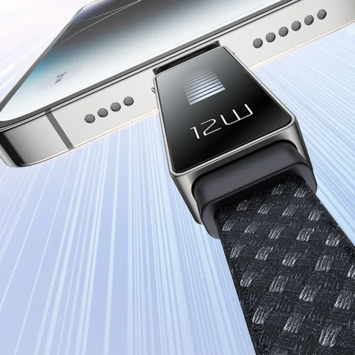 Mcdodo - Data Cable Rythm Series (CA-4970) - USB-A - Lightning, 3A, LED kijelző, 1.2m - Fekete - 6