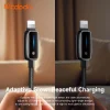 USB-C to Lightning 36W 1.2m Mcdodo - Data Cable (CA-0050) Fényerőszabályozással - Fekete thumbnail