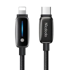 USB-C to Lightning 36W 1.2m Mcdodo - Data Cable (CA-0050) Fényerőszabályozással - Fekete