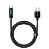 Data Cable Mcdodo (CA-8690), USB-A - USB-C, 6A, Digitális Kijelző, 1.2m - Fekete thumbnail