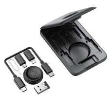 Mcdodo - 8in1 Kiegészítő Rendező (CH-2440) - Beépített Apple Watch Töltővel, Gyors Töltés, Hordozható Kialakítás - Fekete