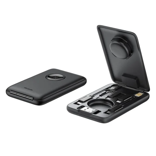 Mcdodo - 8in1 Kiegészítő Rendező (CH-2440) - Beépített Apple Watch Töltővel, Gyors Töltés, Hordozható Kialakítás - Fekete - 3