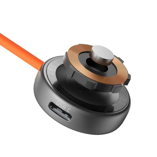 Apple Watch Fekete Mcdodo - Vezeték nélküli töltő (CH-6840), Kettős bemenet, 2.5W, Elvesztés elleni szilikon pánt - 6