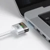 Mcdodo Mágneses kábel (CA-2071) - USB-C és MagSafe 3 között, 140W, LED jelző, 2m - Fehér thumbnail