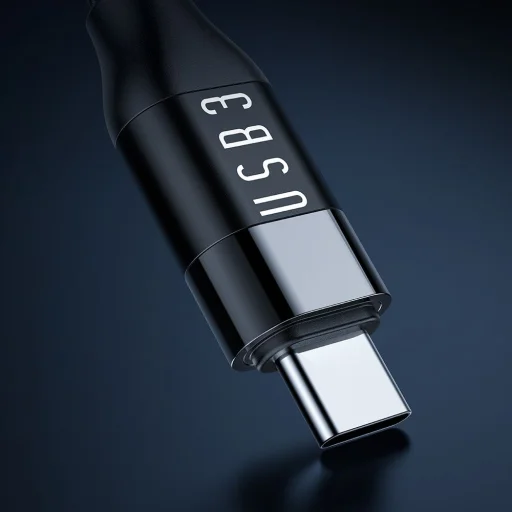 USB-C - USB-C adatkábel Mcdodo CA-7132, 100W, 10Gb/s, 4K@60Hz, 5A, 1.2m, fekete - 4