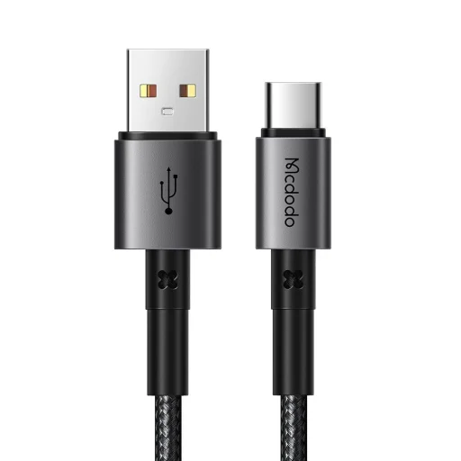 Data Cable (CA-3590) - Type-C to USB-A, PD Gyors töltés, 3A, 100W, 1.2m - Fekete Mcdodo - 1