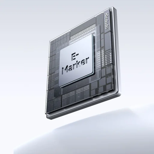 Mcdodo - Adatkábel (CA-8200) - 7 színes LED fénnyel, USB-C - USB-C, 100W, 5A, 1.2m - Fekete - 6