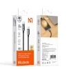 Mcdodo CA-5580 Adatkábel - Töltési fénnyel, USB-C-ről USB-C-re, Átlátszó kábel, 100W, 1,2m - Fekete thumbnail