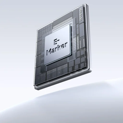 USB-C to USB-C Fehér Mcdodo - Data Cable (CA-5582) töltőfényes átlátszó kábel, 100W, 1,2m - 5